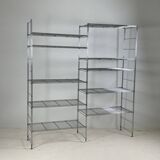 Étagère modulable en métal par niels gammelgaard, 1980s