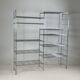 Modular metal shelving unit by Niels Gammelgaard, 1980s