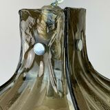 60s 70s lamp light hanging lamp Kalmar Franken KG Tulip glass 60s 70s