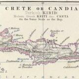 An antique engraved map of greece by keith johnston circa 1869