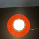 Orange opaline lamp base Space Age