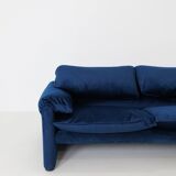 Vintage Maralunga sofa by Vico Magistretti for Cassina, Italy 70s