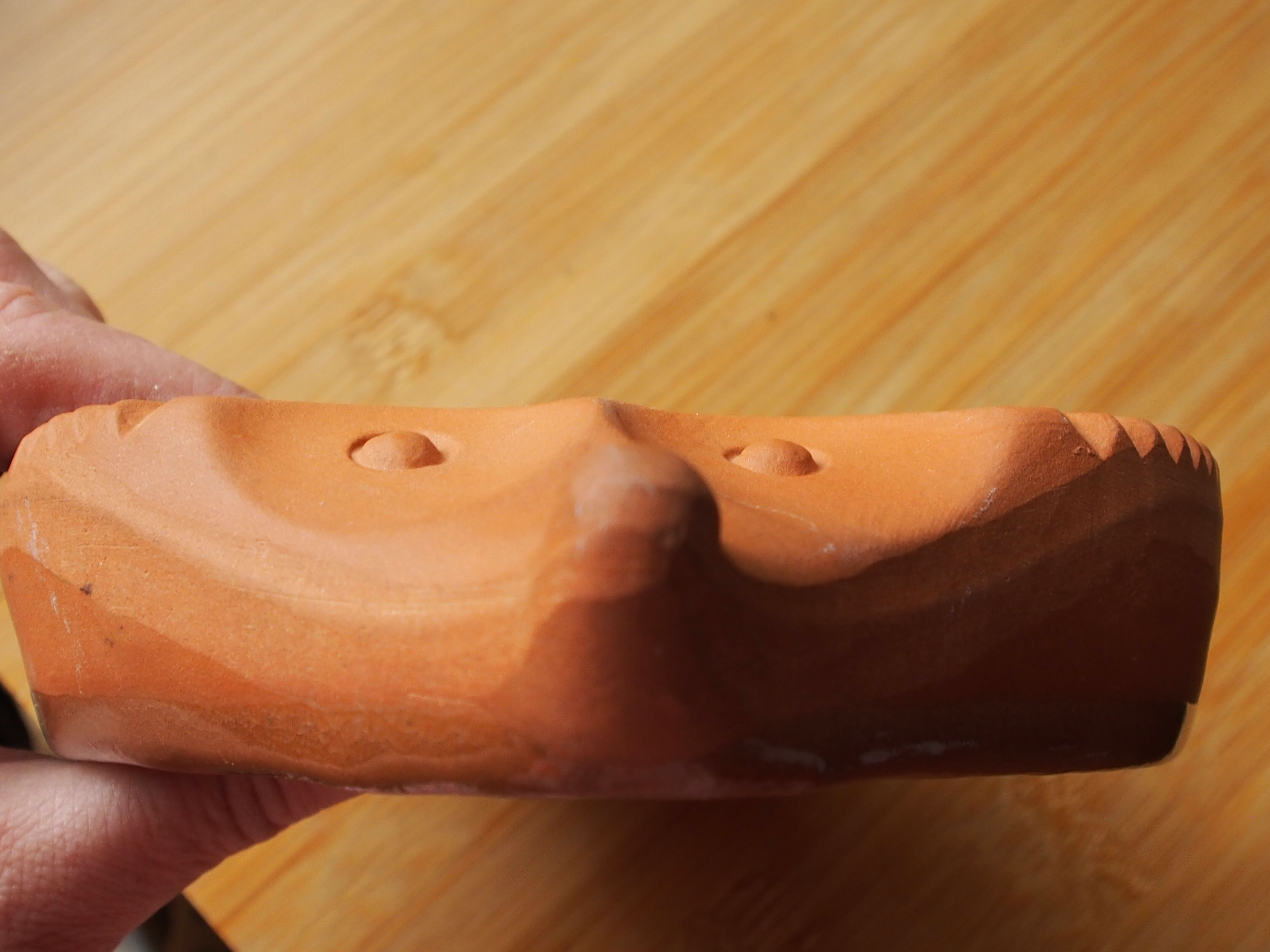 Decorative terracotta hedgehog, BAY. W-GERMANY 451 24