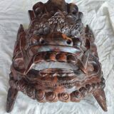 Ancien masque sculpture Indonésie palissandre