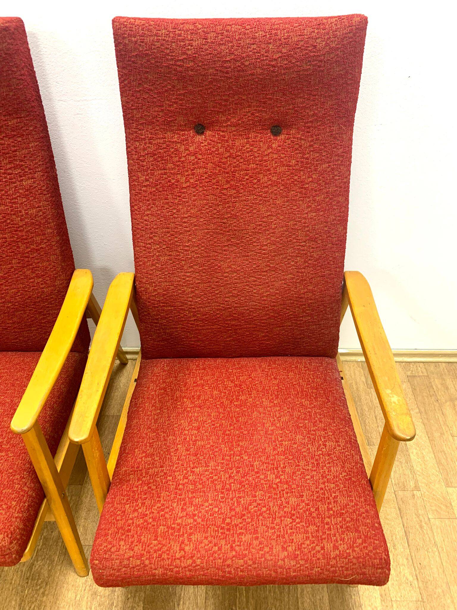 Fauteuils rétro, TON, Tchécoslovaquie, années 1960