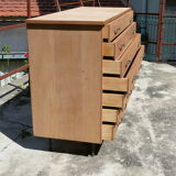 Chest of 7 drawers vintage craft furniture