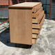 Chest of 7 drawers vintage craft furniture