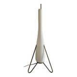 Space age opaline brass lamp from the 60s