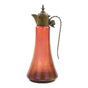R6L Loetz jug in Art Nouveau style