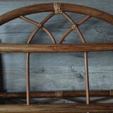 Vintage rattan shelf