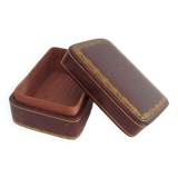 Vintage leather box