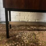 Vintage rosewood bar by Metalform from the 60s