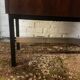 Vintage rosewood bar by Metalform from the 60s