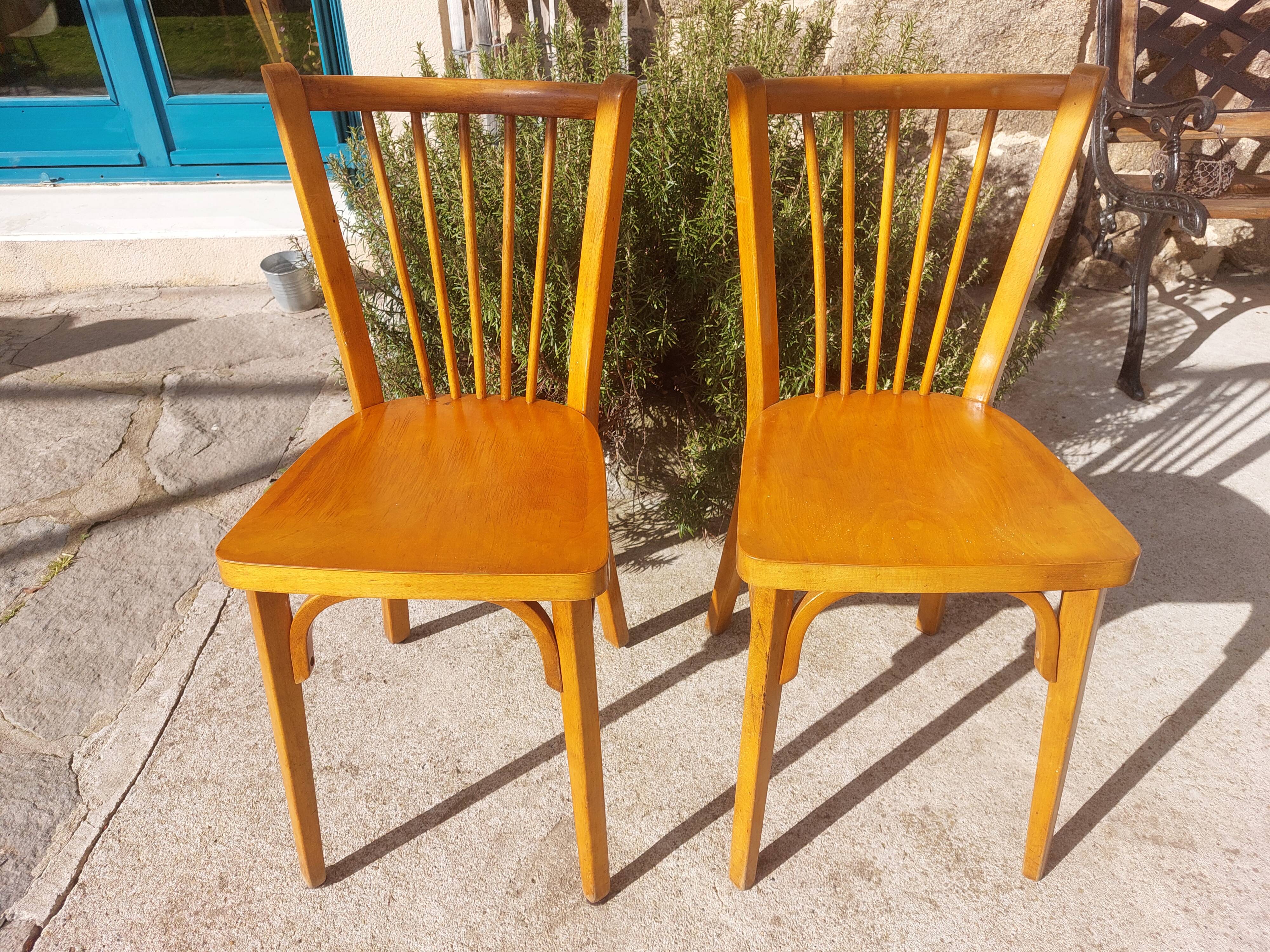pair of bistro chairs, Wild West