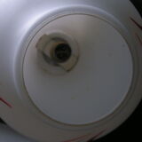 Opaline hanging lamp 1970