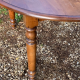 Round table with extension signed rené trotel