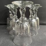 6 verres à eau XIXème – Établissements Legras