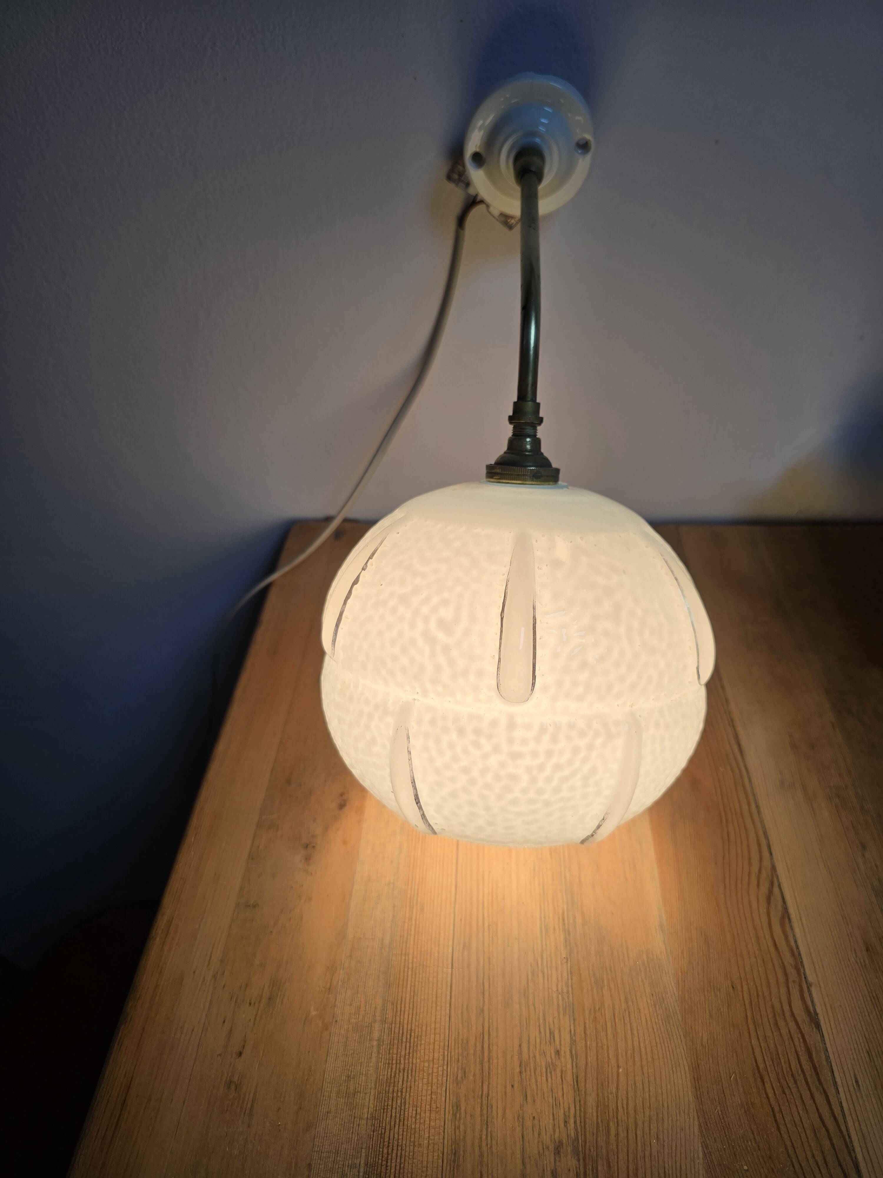 Revisited vintage wall light from the 1930s - 40s.