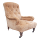 Large padded toad armchair
