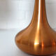 Pair of table lamps Orient copper finish Jo Hammerborg for Fog & Morup, Denmark, 1960s