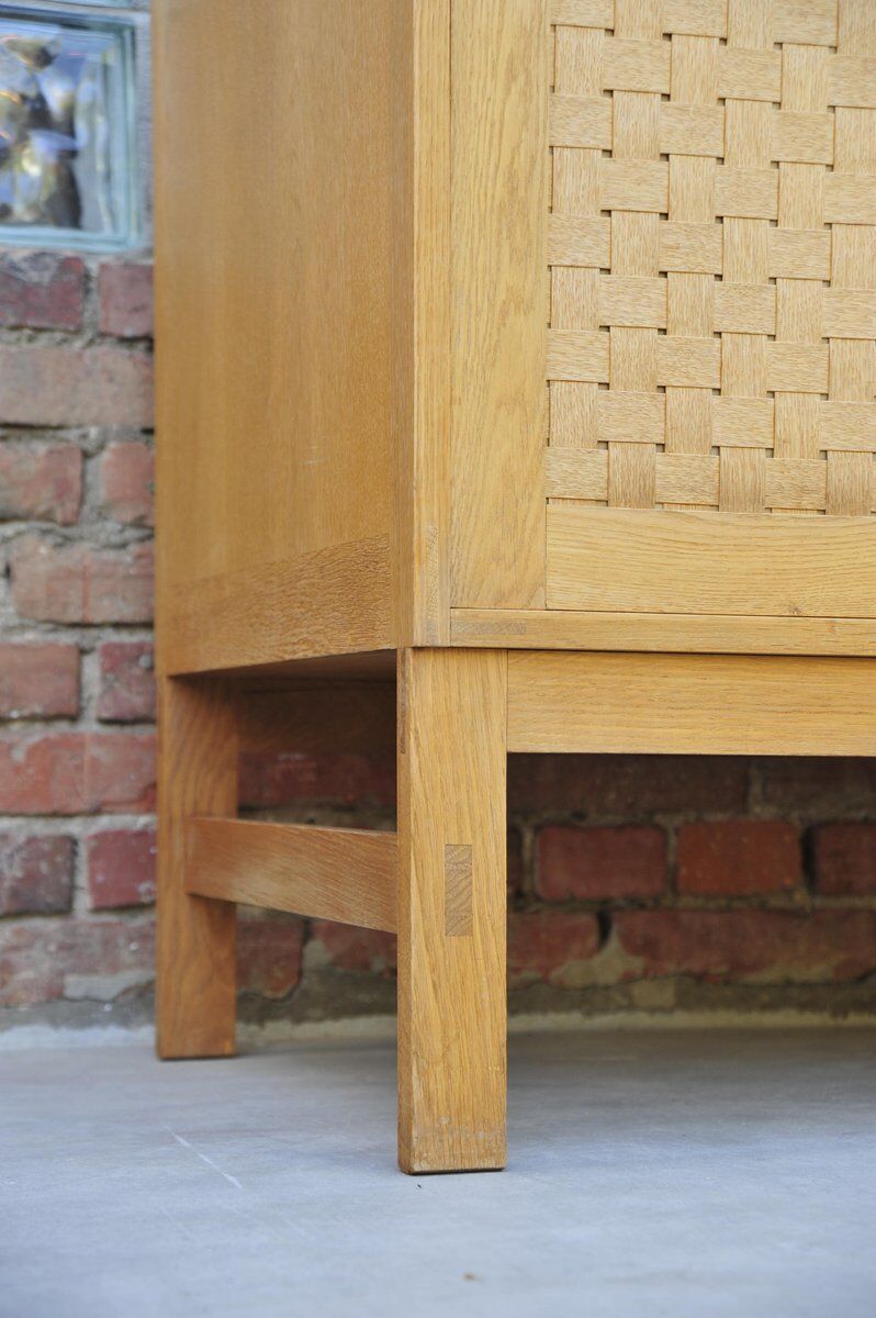 Danish vintage oak sideboard by Ilse & Ove Rix for Uldum Møbelfabrik