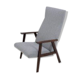 Danish teak highback easy chair 1960s