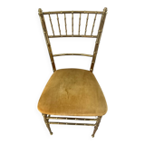 1960s-70s brass Chiavari chair
