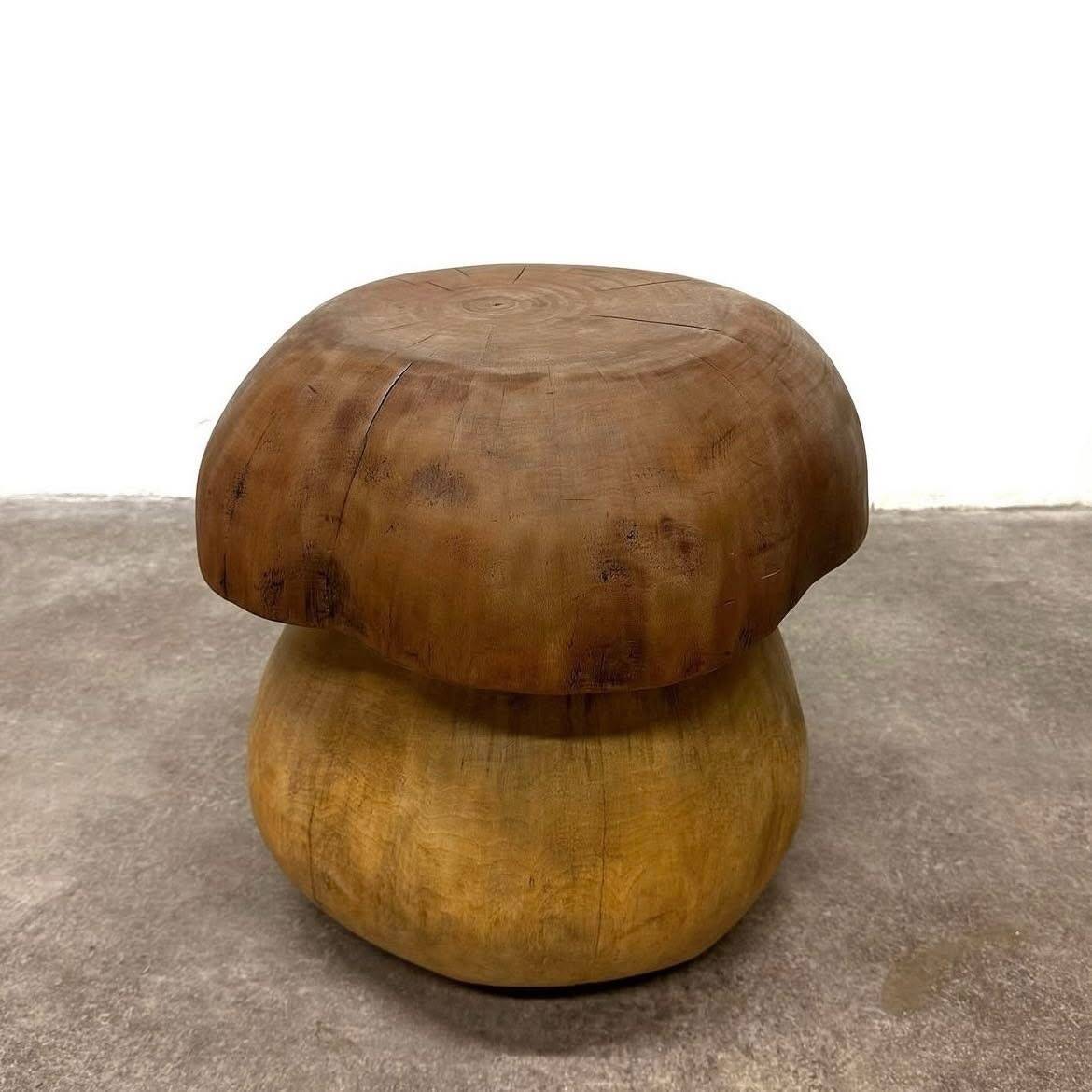 Tabouret sculpture champignon, 1970