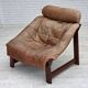 1970s, Norwegian design by Jan Erik Lindgren, armchair model "Amazon".