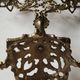 Elegant Antique Chandelier/Candelabra 3 fires in gilded patinated bronze. Baroque/Rococo/Shabby chic style