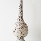 Marius Bessone : superbe & grand vase en céramique 1950 1960 vintage fifties 50's