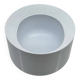 Enzo Mari ashtray Borneo - Danese Milano - White melamine - Design