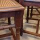 Lot de 3 chaises cannée anciennes
