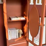 Small Terracotta Library