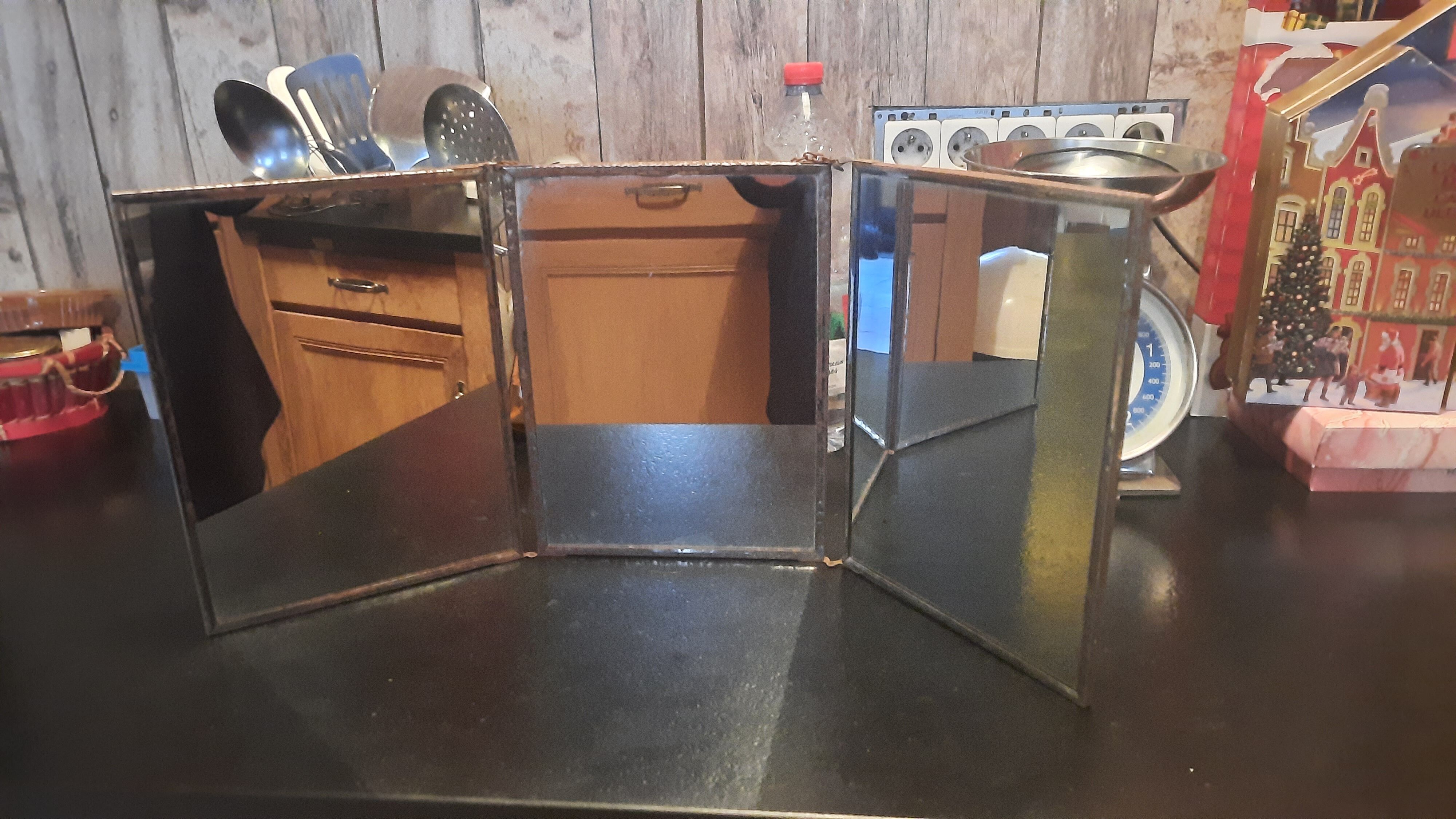 Triptych mirror  64x27.5cm