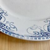 3 Terre de fer plates / U&C Sarreguemines "Germaine"