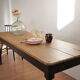 Restored old convent table