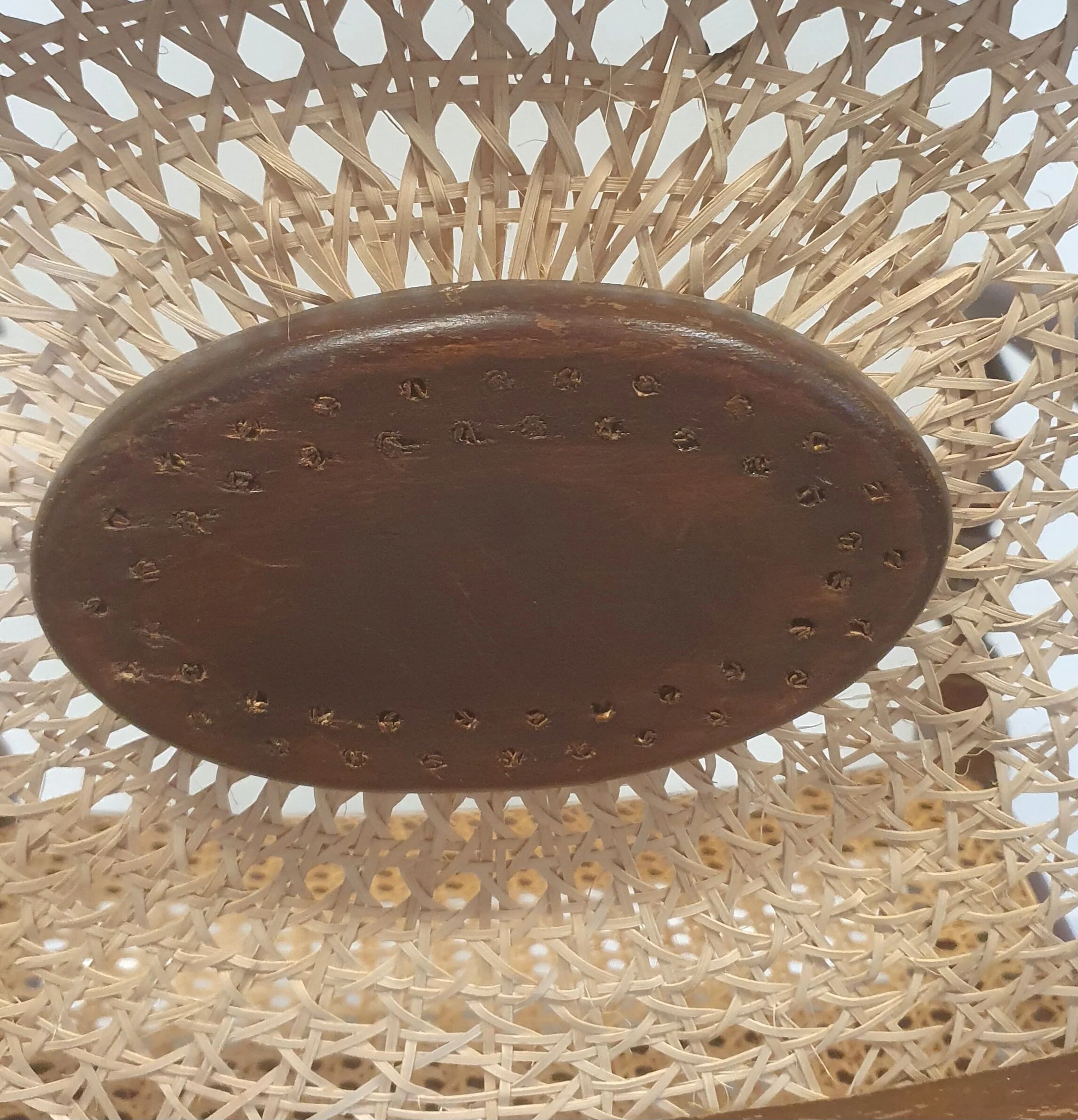 Monastery / medallion / webbing arm chairs / 1930s