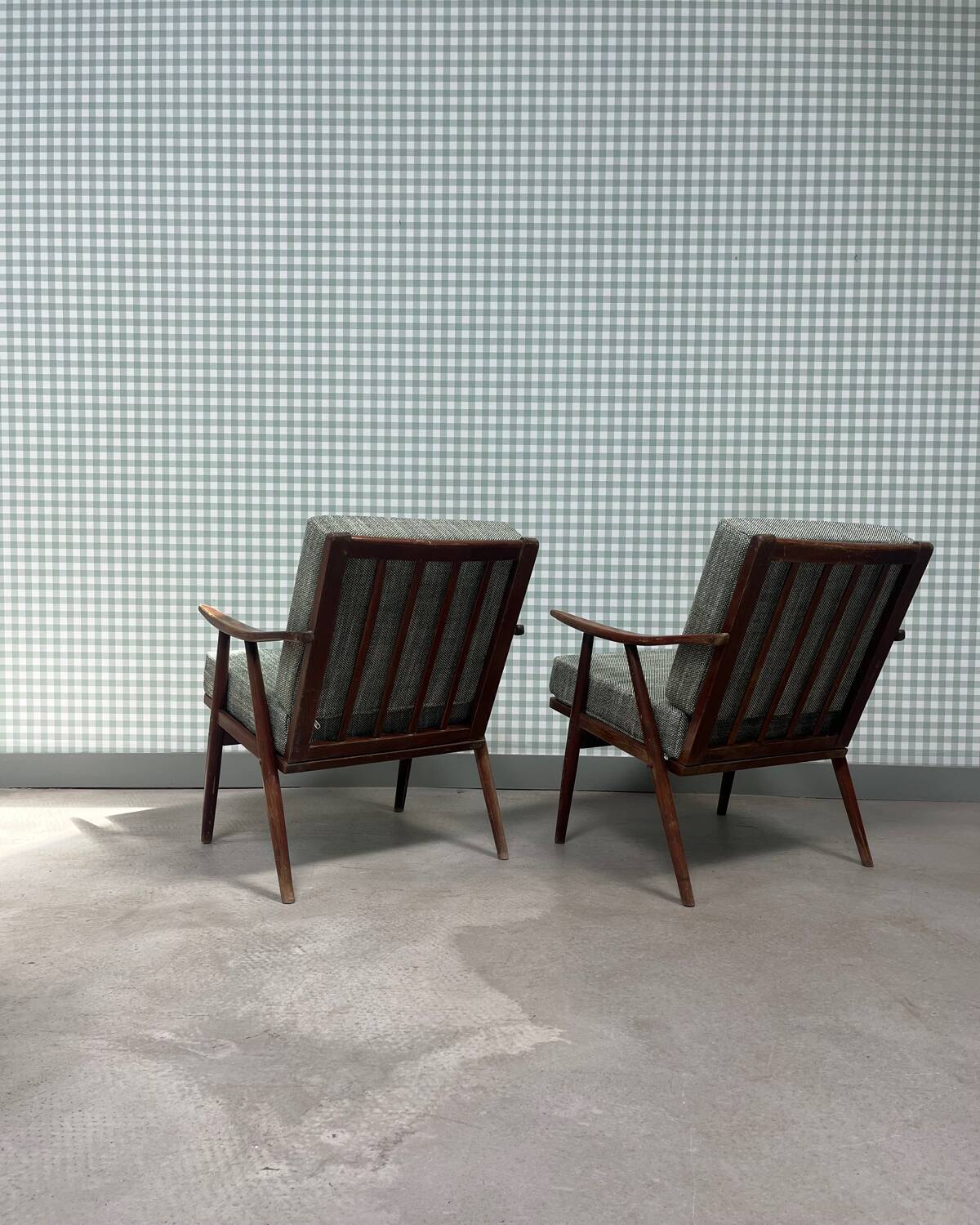 Paire de fauteuils scandinaves Thonet