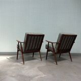 Pair of Scandinavian Thonet armchairs