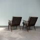 Paire de fauteuils scandinaves Thonet