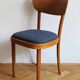 Czechoslovak chair in beech by UP Rousínov, 1960s