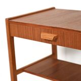 Pair of Scandinavian teak bedside tables from the 1960s