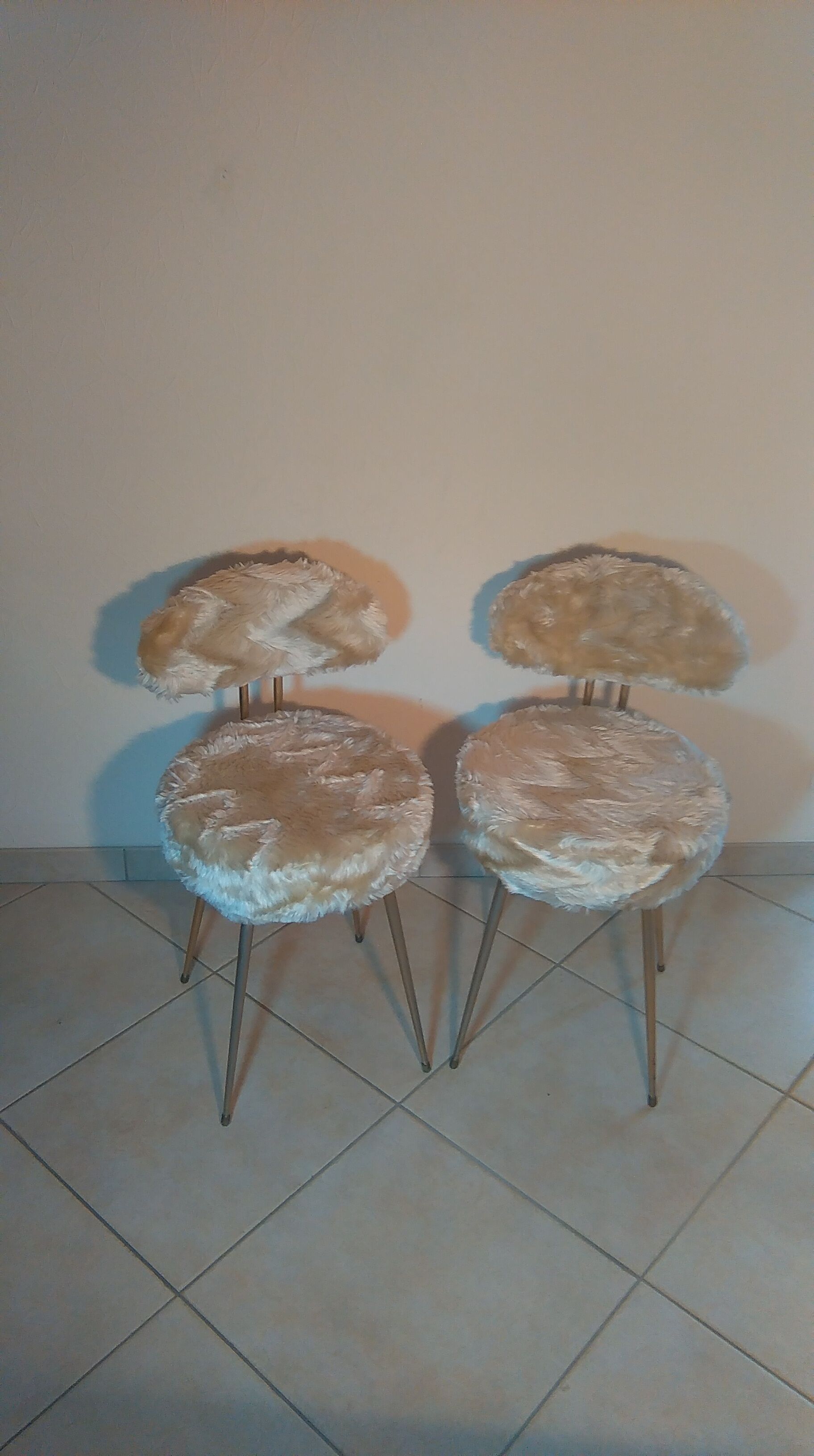 Pair of chairs by Elfran wig 70s