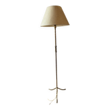 Bronze bamboo floor lamp