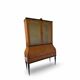 Secretary credenza in marquetry in the Italian Louis XV style from the mid-century, 1960.