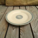 Plate old Terre de Fer Creil and Montereau Collection English