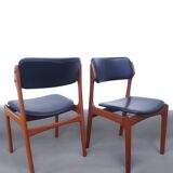 Chaise modèle 49 par Erik Buch, OD Møbler, danemark, années 1960