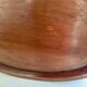 XXL wooden and brass platter, 72 cm
