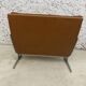 Scandinavian gold leather fireside chair, BO-561 by Preben Fabricius & Jørgen Kastholm